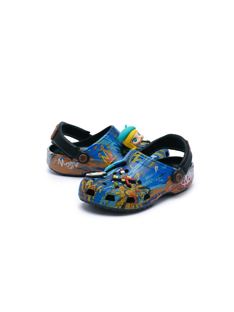 Crocs x MOLLY联名系列 小画家MOLLY经典洞洞鞋