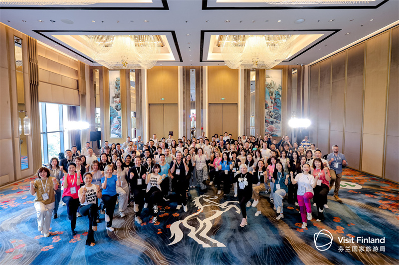 瑜伽互动环节+©Visit+Finland