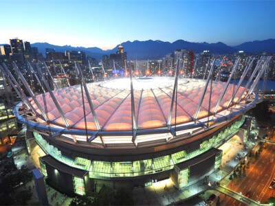 2026世界杯举办场馆之一：BC省体育场 © Destination Vancouver, BC Place