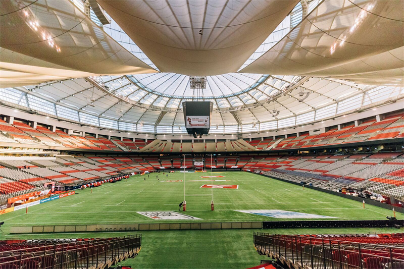 在温哥华BC省体育场感受世界杯热情 ©Destination Vancouver，BC Place