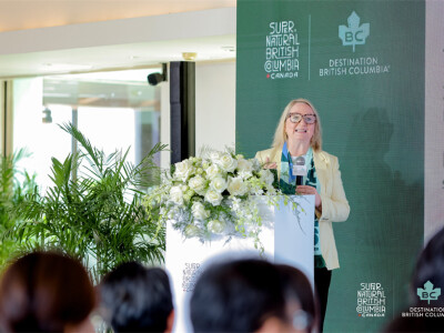 加拿大BC省旅游局副总裁Maya Lange美雅兰女士 ©Destination BC