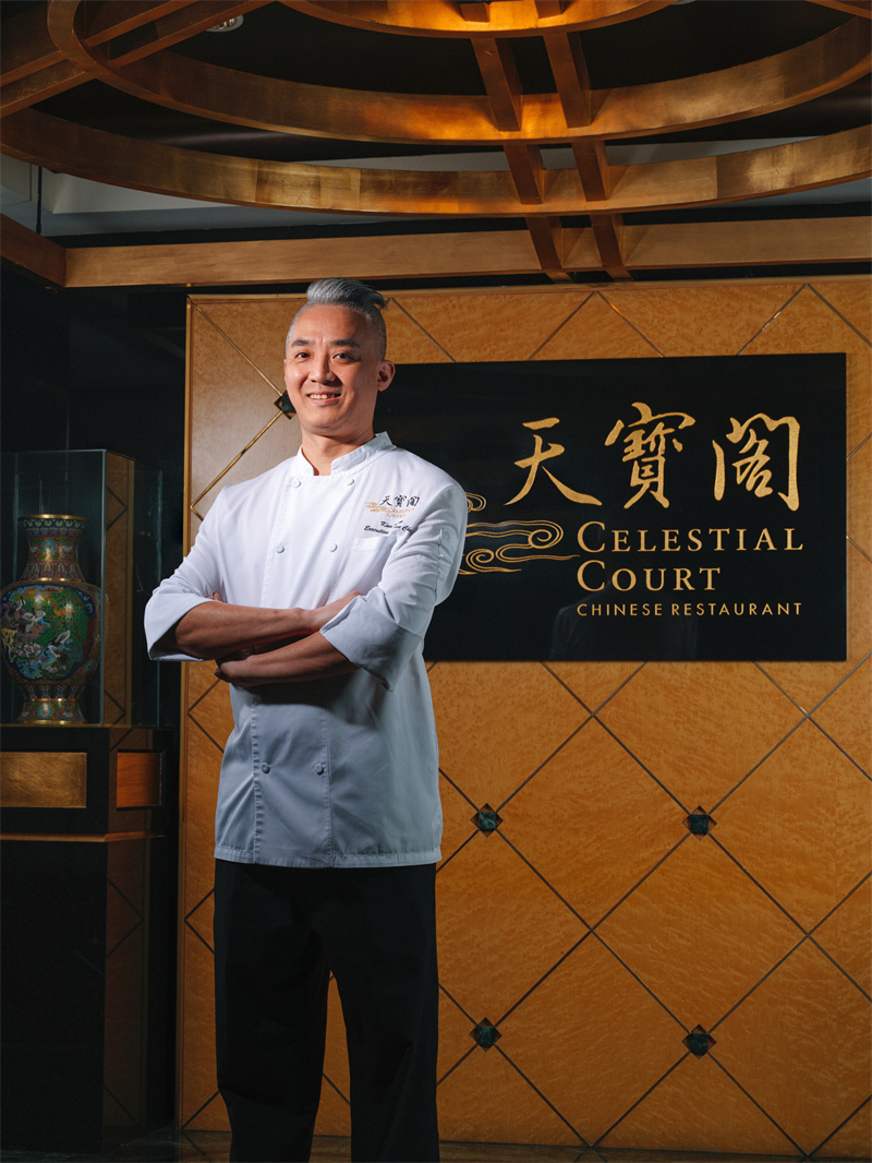Chef Kan Wong, Executive Chinese Chef, Celestial Court Chinese Restaurant - Sheraton Hong Kong Hotel & Towers2