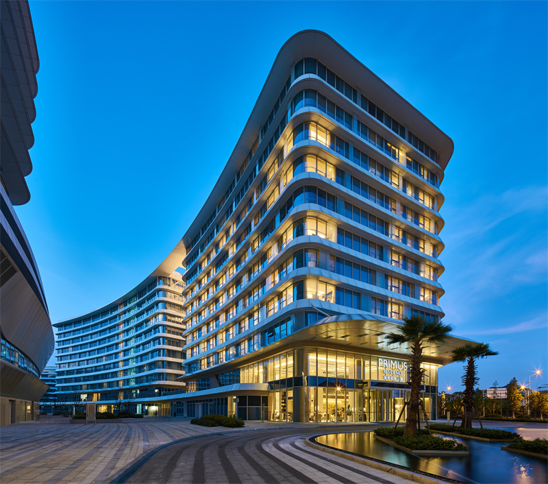 酒店外观 Hotel Exterior -上海虹桥绿地铂瑞公寓
