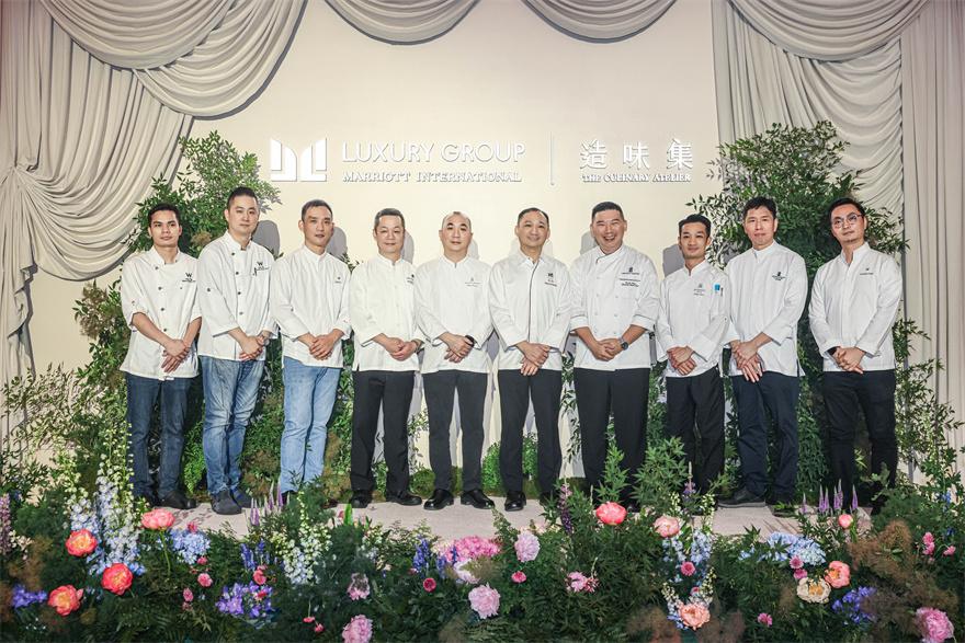 3. 活动现场主厨合影
