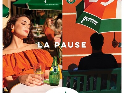 巴黎水全新视觉企划 La Pause