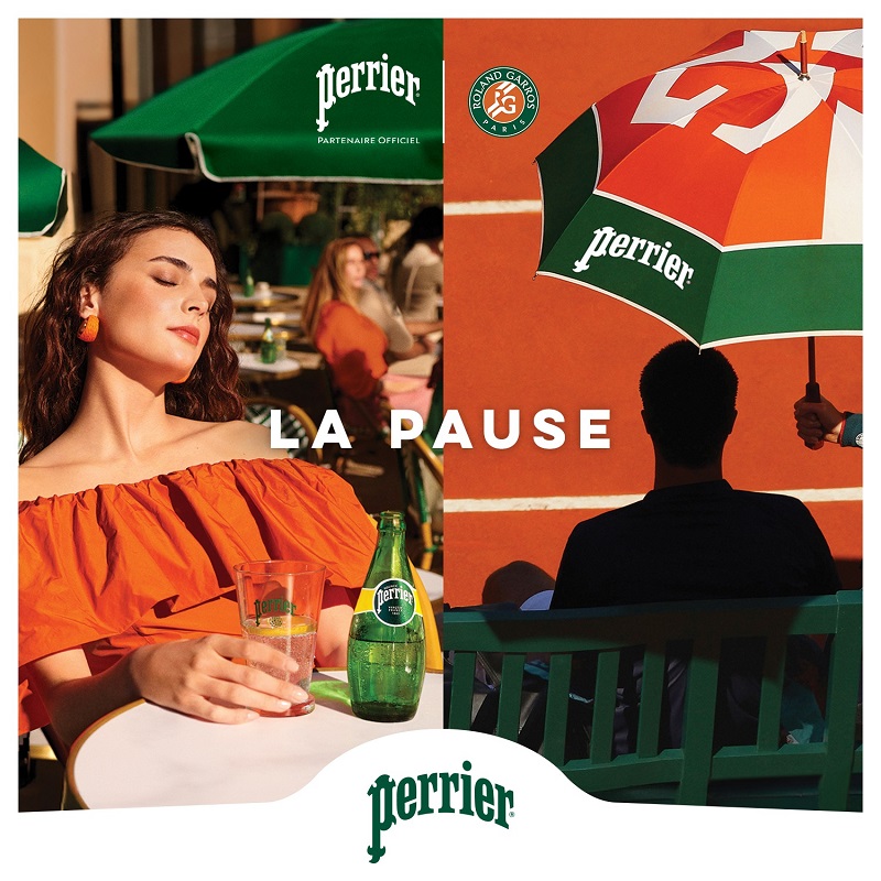 巴黎水全新视觉企划 La Pause