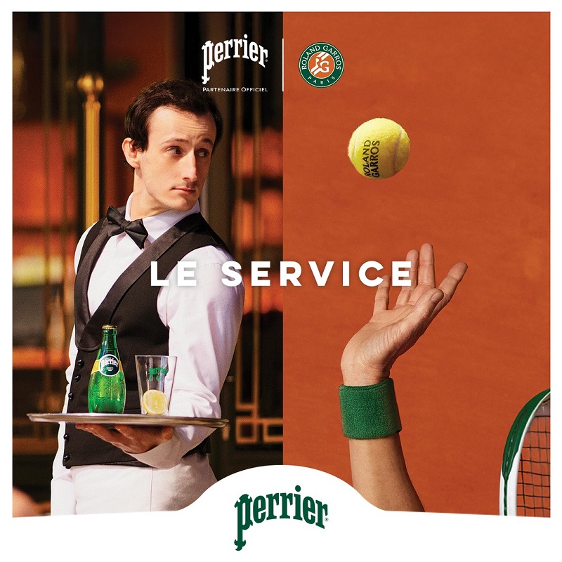 巴黎水全新视觉企划 Le Service