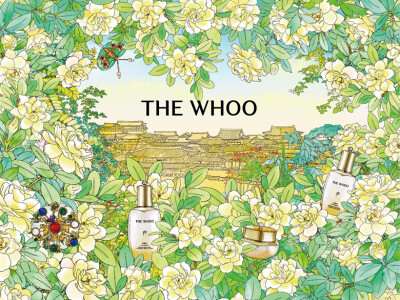 2_THE WHOO后 x 艺术家Jude Chan 程鹏「花园藏宝」主题作品
