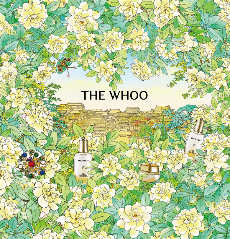 2_THE WHOO后 x 艺术家Jude Chan 程鹏「花园藏宝」主题作品